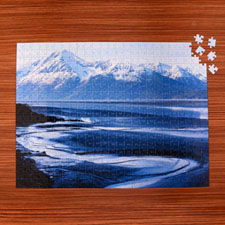 18x24 Personalized Photo Gallery 70 or 252 or  500 Piece Puzzle